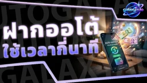 ฝากออโต้ใช้เวลากี่นาที